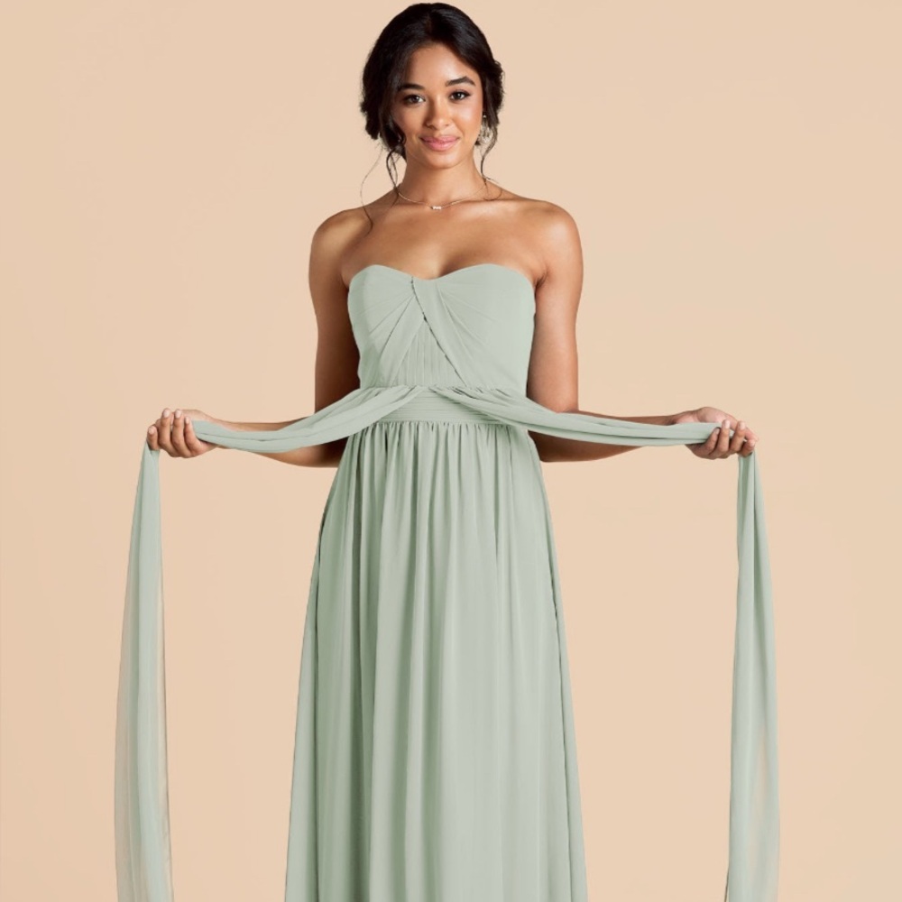 Birdy Grey Sage Chiffon Dress